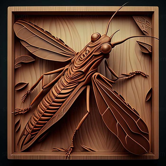 3D модель Ichneumon nigroflagellator (STL)